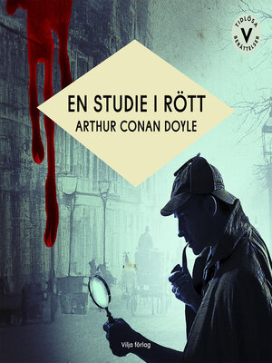 cover image of En studie i rött